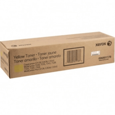 Картридж тон. Xerox для WC 7228/35/45/C2128/2626/3545 Yellow (006R01178)