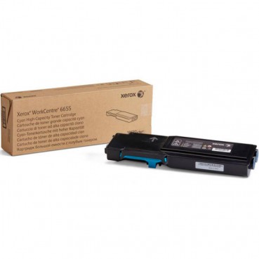 Картридж тон. Xerox для WorkCentre 6655 Cyan (106R02752)