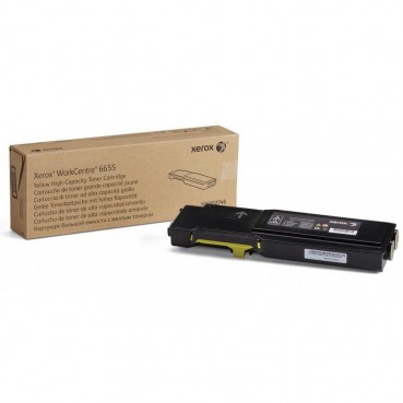 Картридж тон. Xerox для WorkCentre 6655 Yellow (106R02754)