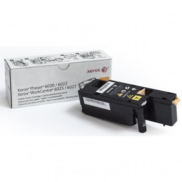 Картридж тон. Xerox для Phaser 6020/6022/WC6025/6027 Yellow (106R02762)