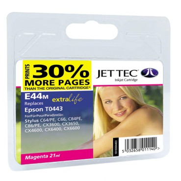 EPSON Stylus C64/C84 Magenta + 30% (110E004403) E44M Jet Tec