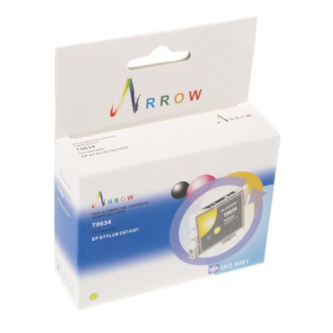 Картридж Arrow для Epson Stylus C67/CX3700/CX4700 аналог C13T06344A Yellow (T0634)
