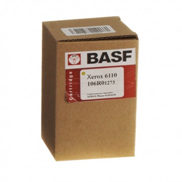 Картридж тон. BASF для Xerox Phaser 6110 аналог 106R01273 Yellow ( 1000 копій) (WWMID-78313)