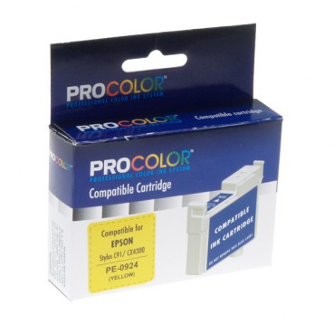 EPSON Stylus C91/CX4300 Yellow (PE-T0924) PRO COLOR