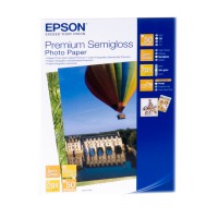 Фотобумага Epson Premium полуглянцевая 251г/м кв, 10см x 15см, 50л (C13S041765)