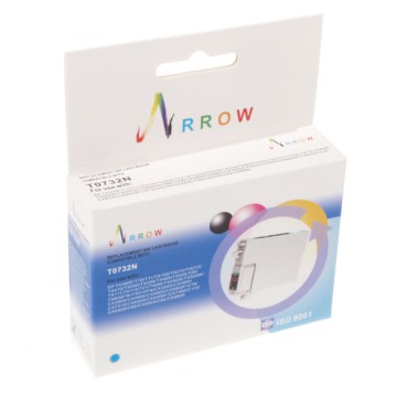 Картридж Arrow для Epson Stylus C79/TX200/TX400 аналог C13T07324A/C13T10524A10 Cyan (T0732N)