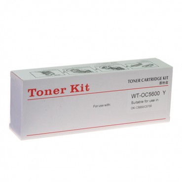 Картридж тонерний VTC для OKI C5600 / 5700/5800/5900 Yellow (WWMID-74088)