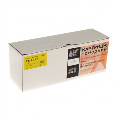 Картридж тон. NEWTONE для Brother HL-1112R, DCP-1512R аналог TN1075 Black ( 1000 копій) (TN1075E)