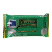 Салфетки ARNIKA чист. антистатич. для пластика мягкая упаковка 15 шт (30665)
