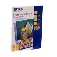 Фотобумага Epson Premium глянцевая 255г/м кв, A4, 20л (C13S041287)