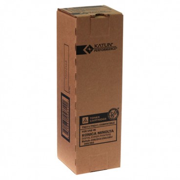 Туба с тонером Katun для Konica Minolta Bizhub 250 аналог TN–211 Black (37020/30176)