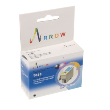 Картридж Arrow для Epson Stylus C41/C43/C45 аналог C13T03814A Black (T038)