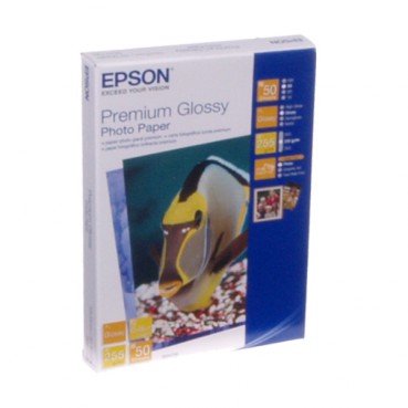 Фотопапір Epson Premium глянсова 255г / м кв, 10см x 15см, 50л (C13S041729)