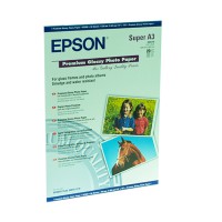 Бумага EPSON фото глянцевая Premium Glossy Photo, 255g, A3+, 20л (C13S041316)