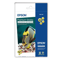 Бумага EPSON фото глянцевая Premium Glossy Photo Paper, 255g/m2, 100 х 150мм, 20л (C13S041706)