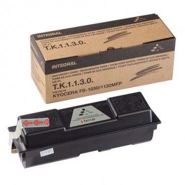 Туба з тонером Integral для Kyocera Mita FS-1030/1130 аналог TK-1130 Black (12100088)