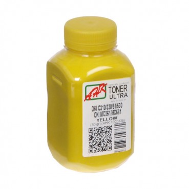 Тонер АНК для OKI C310/330/510/530 бутль 80г Yellow (1505336)