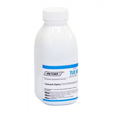 Тонер IPM для Lexmark Optra C534 бутль 200г Cyan (TBT113C)