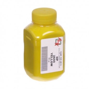 Тонер АНК для HP CLJ 1600/2600/2605 бутль 80г Yellow (1500820)