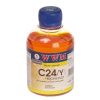 Чернила WWM для Canon BCI-24C 200г Yellow Водорастворимые (C24/Y)