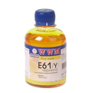 Ink (200 г) EPSON B-300/B-310/B-500DN/B-510DN (Yellow) E61/Y