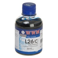 Чорнило WWM для Lexmark №26/27 200г Cyan водорозчинне (L26/C)