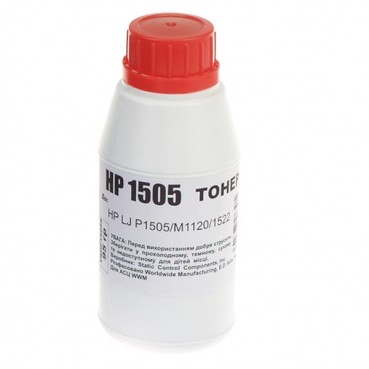 Тонер SCC для HP LJ P1005/1006/1505 бутль 80г Black (TRHP1005) TRHP1005