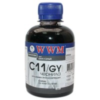 Чорнило WWM для Canon CLI-426G/CLI-521G 200г Gray водорозчинне (C11/GY)