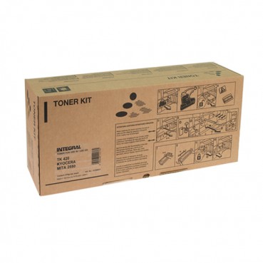 Туба с тонером Integral для Kyocera Mita KM-2550 аналог TK-420 Black 870г (12100031)