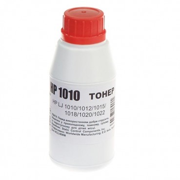 Тонер SCC для HP LJ 1010/1020/1022 бутль 100г Black (TRHP1020)