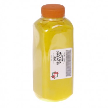 Тонер АНК для OKI C5500/5550/5800/5900 бутль 140г Yellow (1502020)