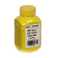 Тонер HP CLJ CP1215 Yellow (40 г) (АНК, 1503802) SCC