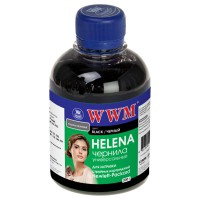 Чорнило WWM HELENA для HP 200г Black водорозчинне (HU/B)