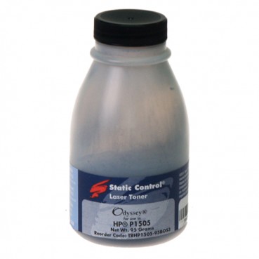 Тонер Static Control для HP LJ P1505 / M1120 / 1522 бутль 95г монохромний (TRHP1505-95BOS3)
