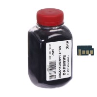 Тонер + чіп АНК для Samsung ML-1660/1661/1665 ( тонер АНК, чип АНК) бутль Black (1400558)