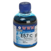 Чернила WWM для Epson Stylus Photo R2400/R2880 200г Cyan Водорастворимые (E57/C)