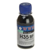 Чорнило WWM для HP №21/129/121 100г Black пігментне (H35/BP-2) для СНПЧ