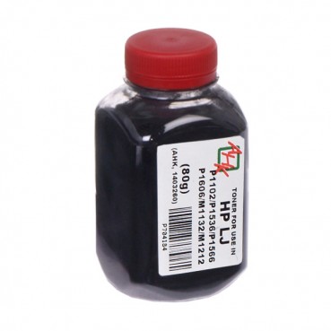 Тонер АНК для HP LJ P1102/M1132/M1212 бутль 80г Black (1403260)