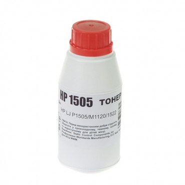 Тонер SCC для HP LJ P1005/1006/1505 бутль 95г Black (TRHP1505)