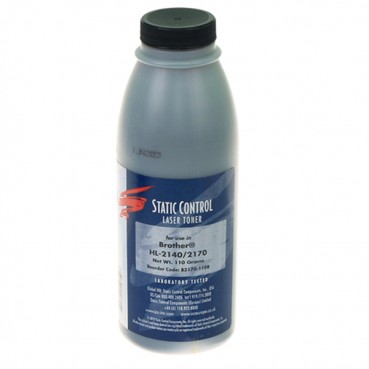 Тонер Static Control для Brother HL-2140/2150/2170 бутль 110г монохромный (B2170-110B)