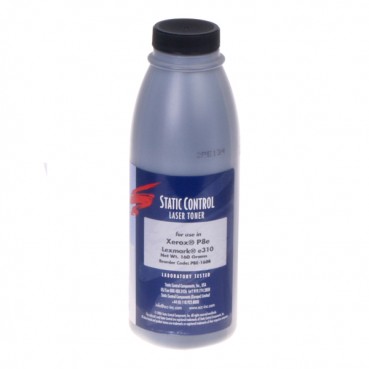 Тонер Static Control для Xerox P8e/Optra E310 бутль 160г Black (P8E-160B)