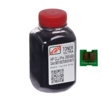 Тонер + чіп АНК для HP CLJ Pro 300/400/M475 ( тонер АНК, чип АНК) бутль 90г Black (1505161)