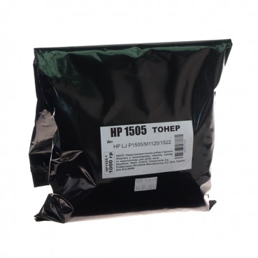 Тонер SCC для HP LJ P1005/P1505/M1120/1522 бутль 1000г Black (HP1505-1)