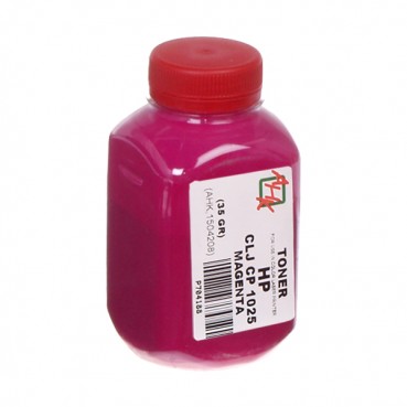 Тонер АНК для HP CLJ CP1025 бутль 35г Magenta (1504208)