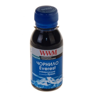 Чорнило WWM EVEREST для Epson 100г Matte Black пігментне (EP02/MBP-2)
