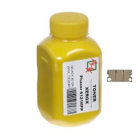 Тонер + чіп АНК для Xerox Phaser 6121MFP ( тонер АНК, чип АНК) бутль 90г Yellow (1502689)