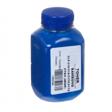 Тонер АНК для Samsung CLP-310/315/3170/3175 бутль 45г Cyan (1502380)