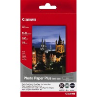 Бумага Canon Photo Paper Plus Semi-gloss SG-201 260 г/м2, 10см x 15см, 50л (1686B015)