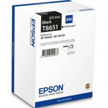 Картридж Epson WF-M5190/M5690 T8651XXL Black (C13T865140)