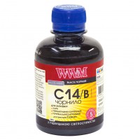 Чорнило WWM для Canon CLI-451Bk / CLI-471Bk 200г Black Водорозчинні (C14 / B) світлостійкі